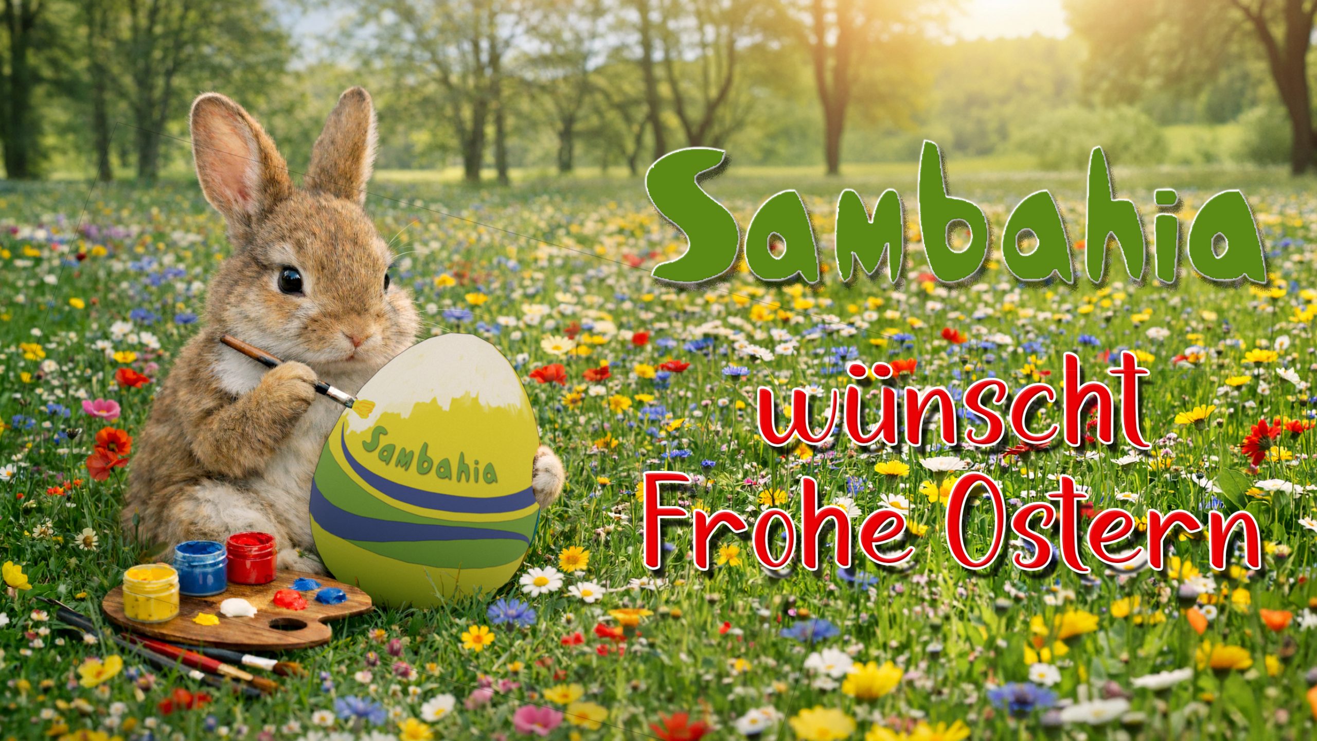 Sambahia wünscht Frohe Ostern